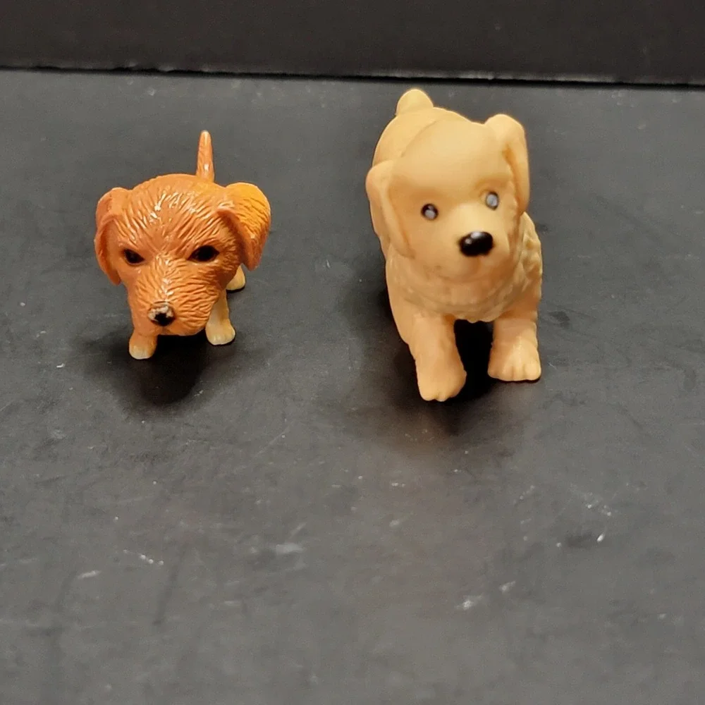Barbie Pets Puppy Dog Figure Mixed Kelly Golden Retriever
